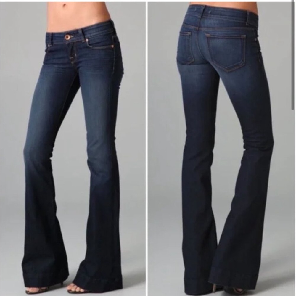 J Brand Love Story Low Rise Flare Jeans